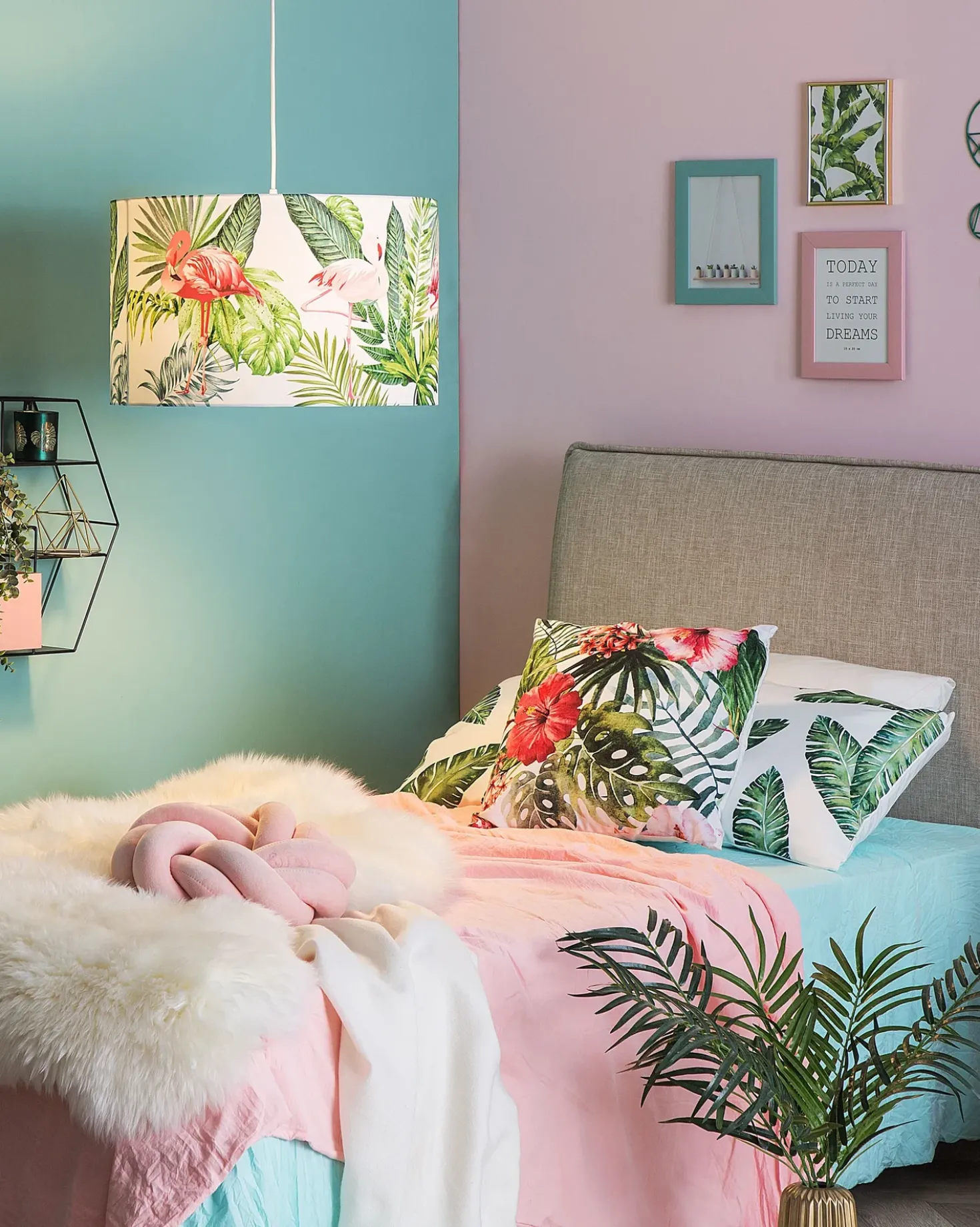 Lampadario FLAMINGO Multicolore
