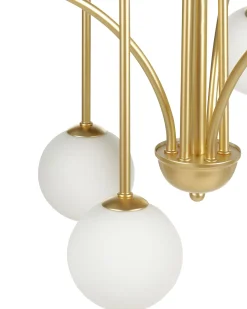 Lampadario FORBES Metallo Oro