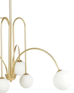 Lampadario FORBES Metallo Oro