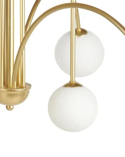 Lampadario FORBES Metallo Oro