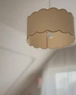 Lampadario GAIREZI Metallo Bianco/Beige