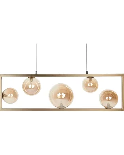 Lampadario GEEHI Metallo Ottone
