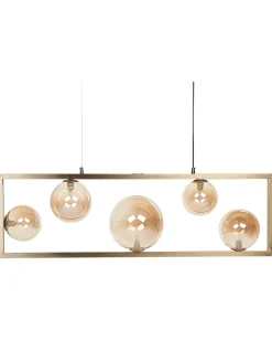 Lampadario GEEHI Metallo Ottone