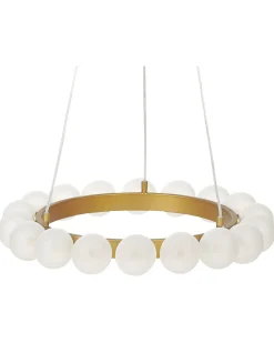 Lampadario GEORGES Metallo Oro