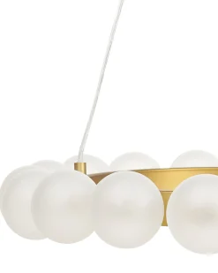 Lampadario GEORGES Metallo Oro