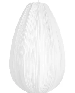 Lampadario GERA Tessuto Bianco