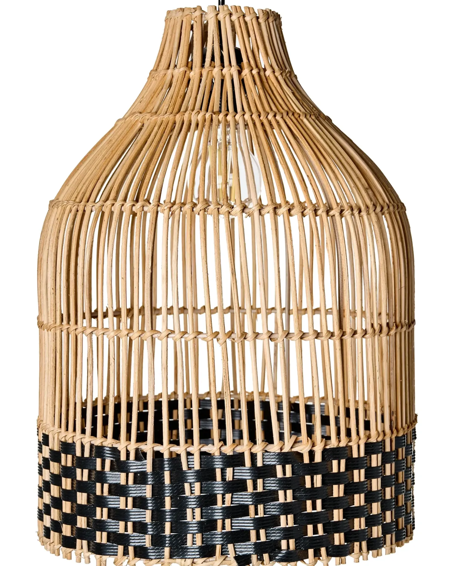 Lampadario GILO Rattan Naturale