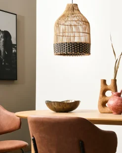Lampadario GILO Rattan Naturale