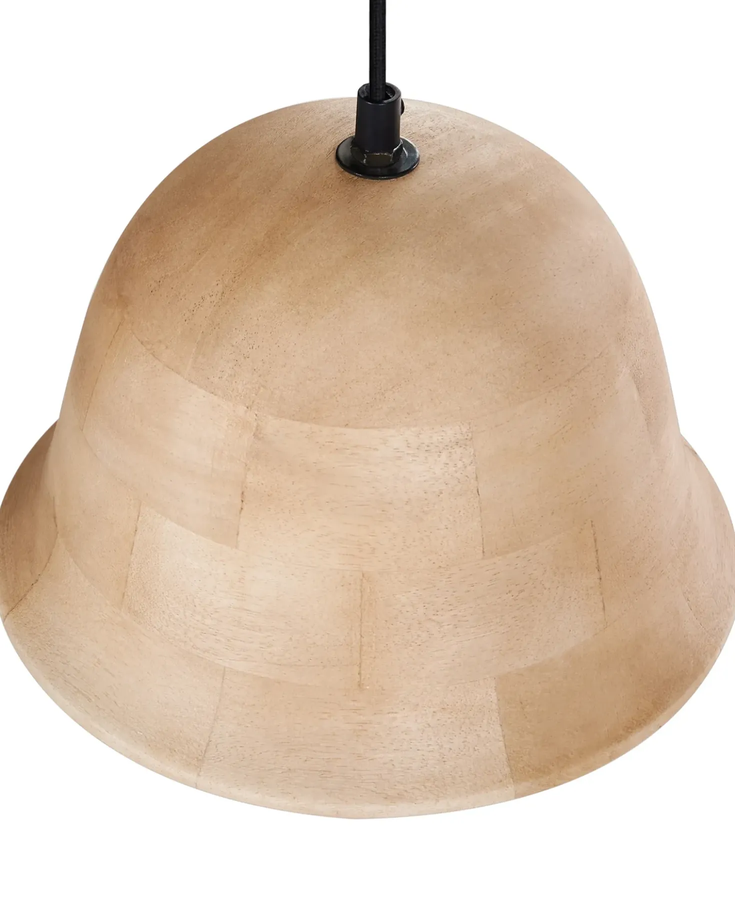 Lampadario GOIKA Legno di mango Marrone chiaro