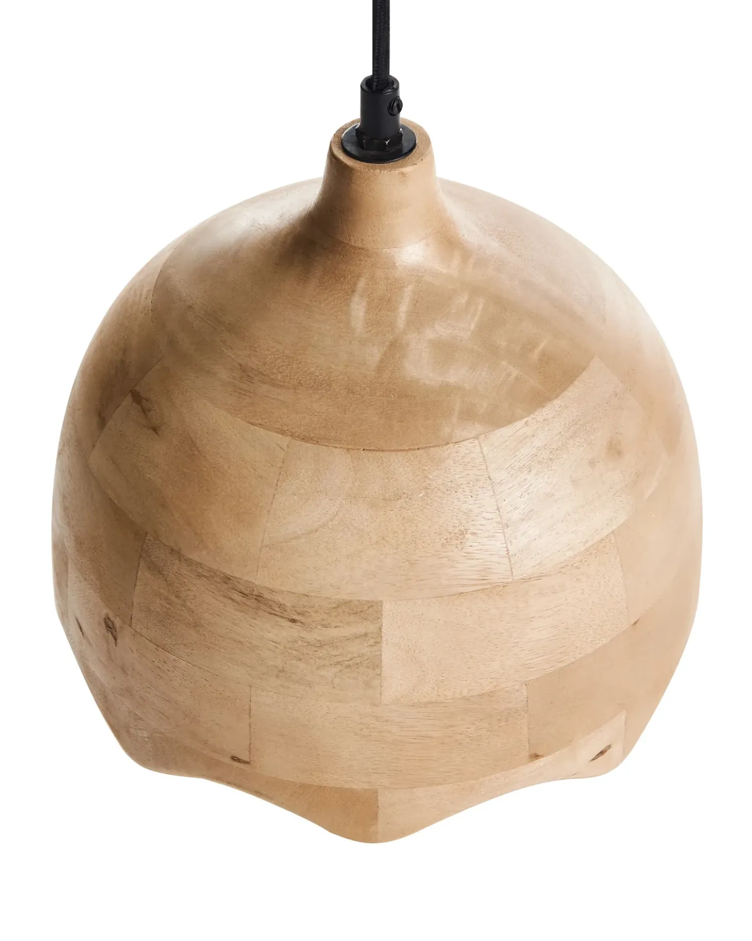Lampadario GOMATI Legno di mango Marrone chiaro