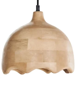 Lampadario GOMATI Legno di mango Marrone chiaro