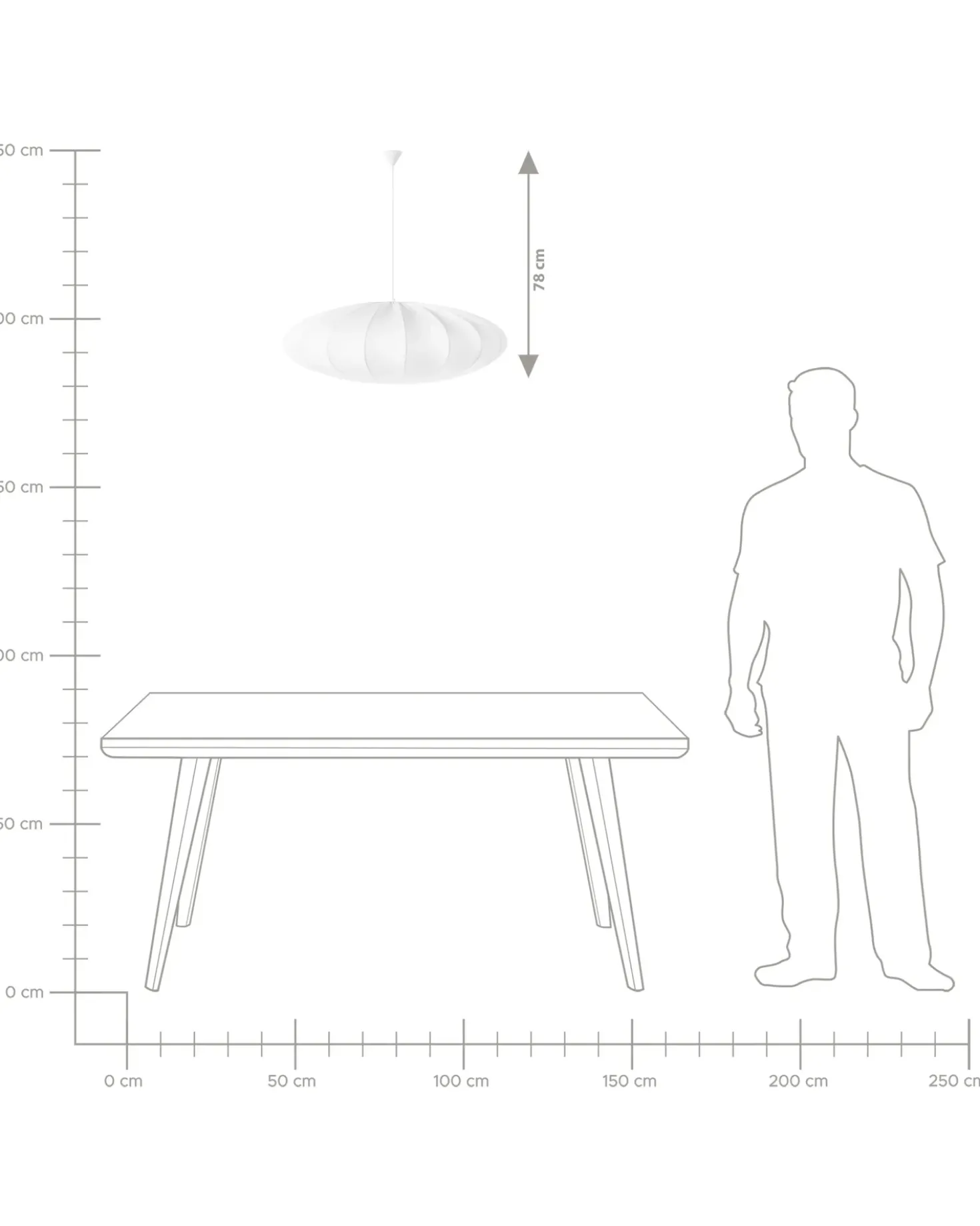 Lampadario GUACARA Bianco