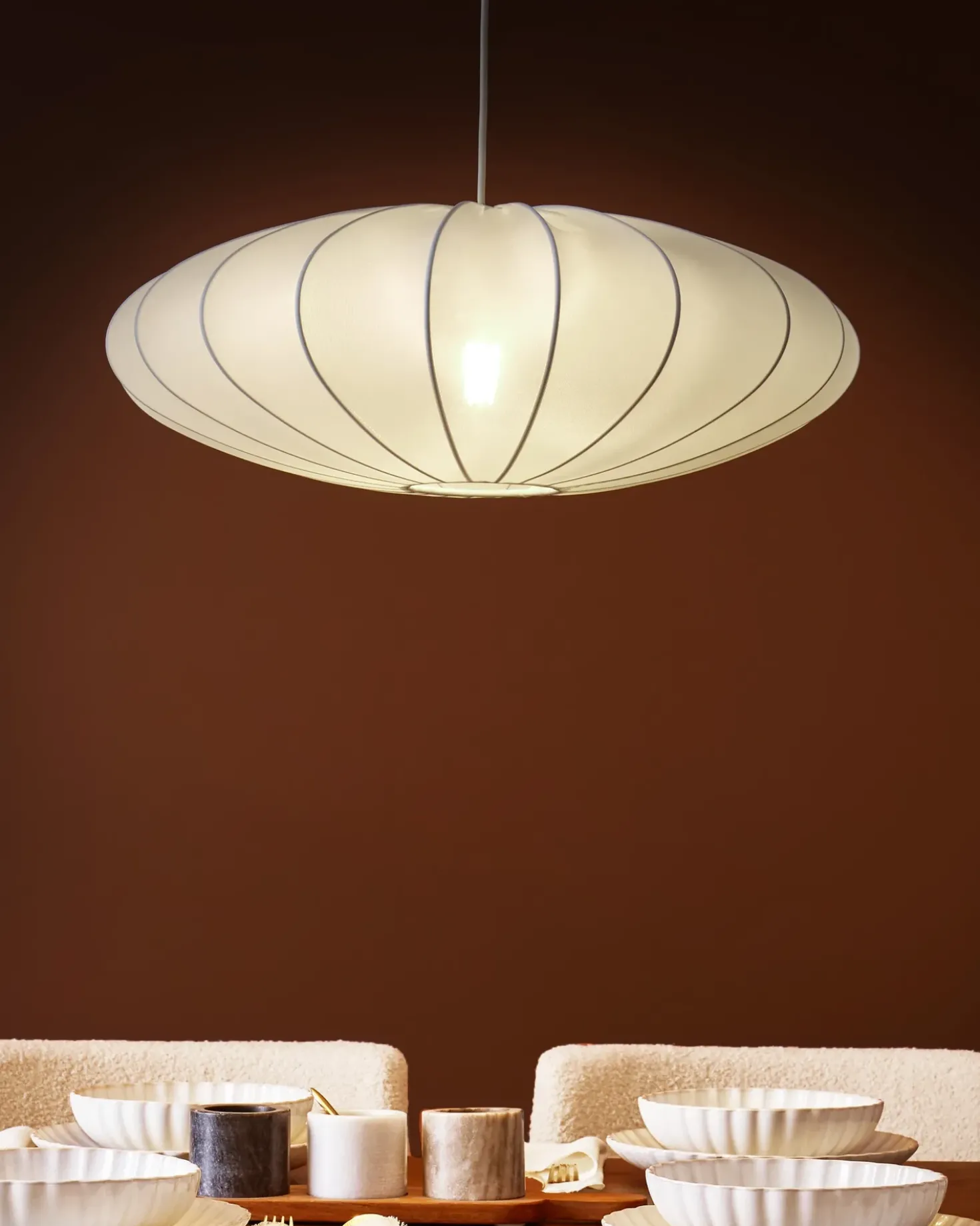 Lampadario GUACARA Bianco