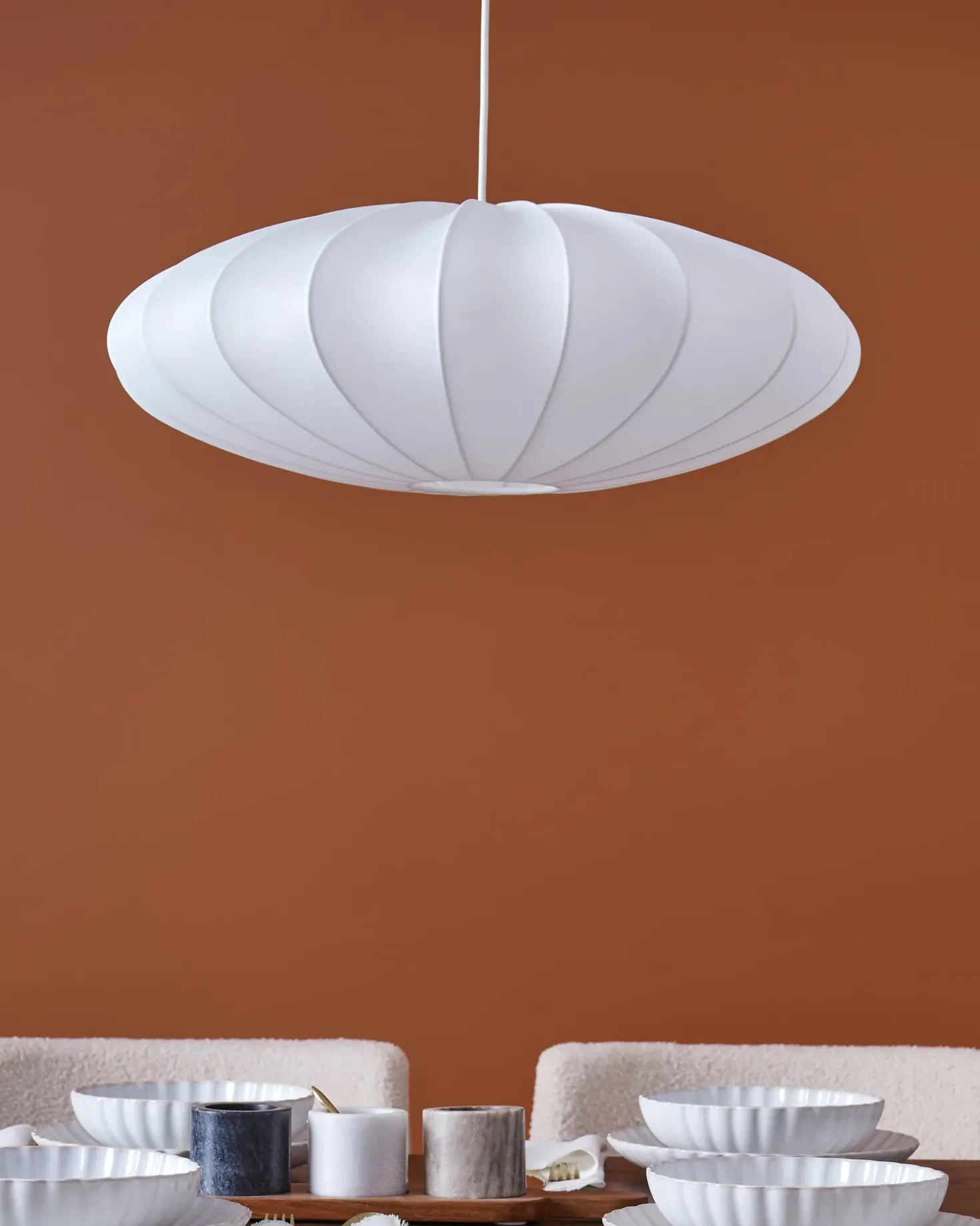 Lampadario GUACARA Bianco