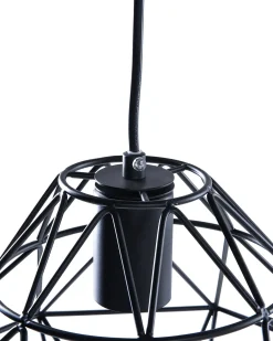 Lampadario GUAM Metallo Nero