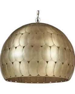 Lampadario HARANGI Metallo Ottone