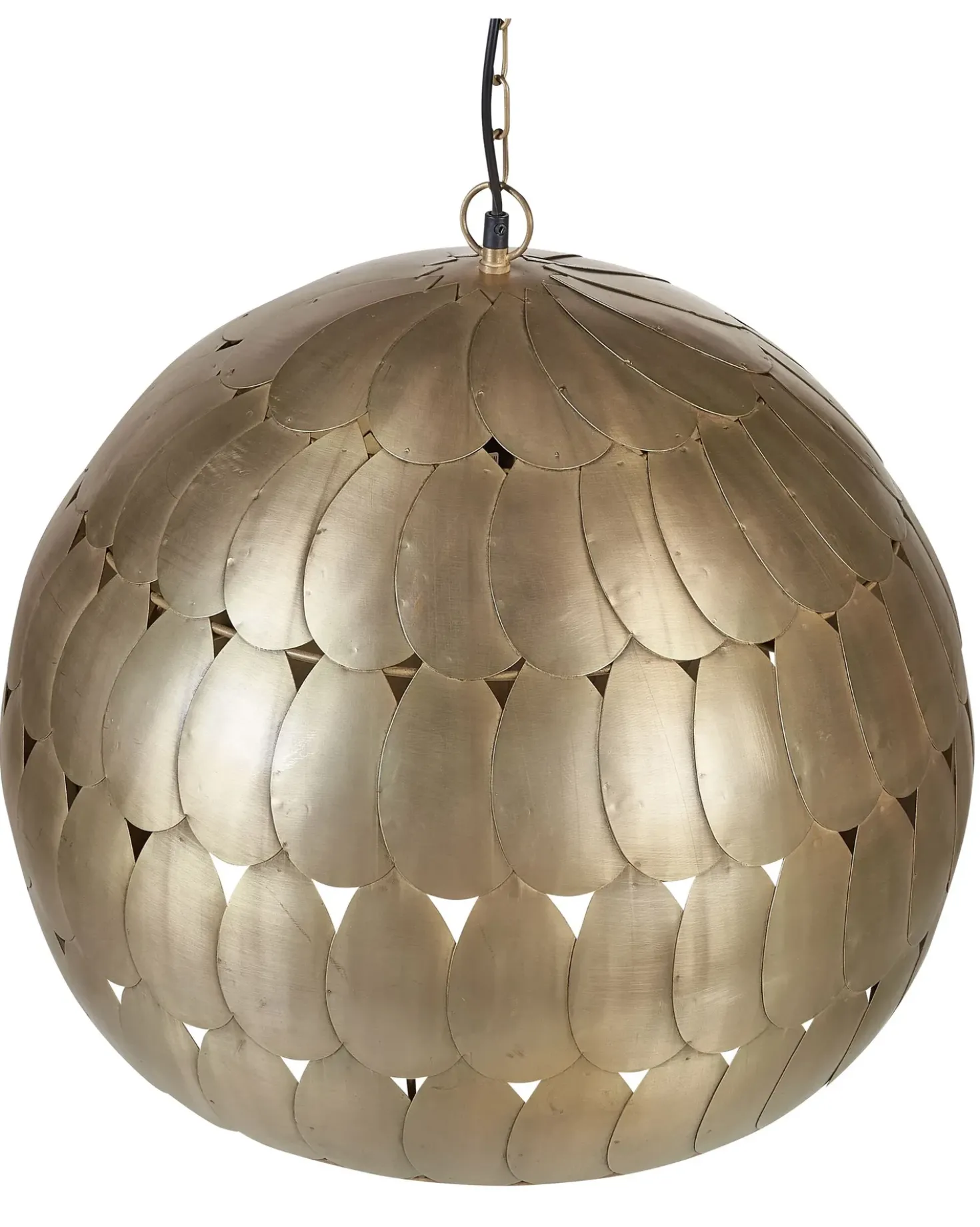 Lampadario HARANGI Metallo Ottone