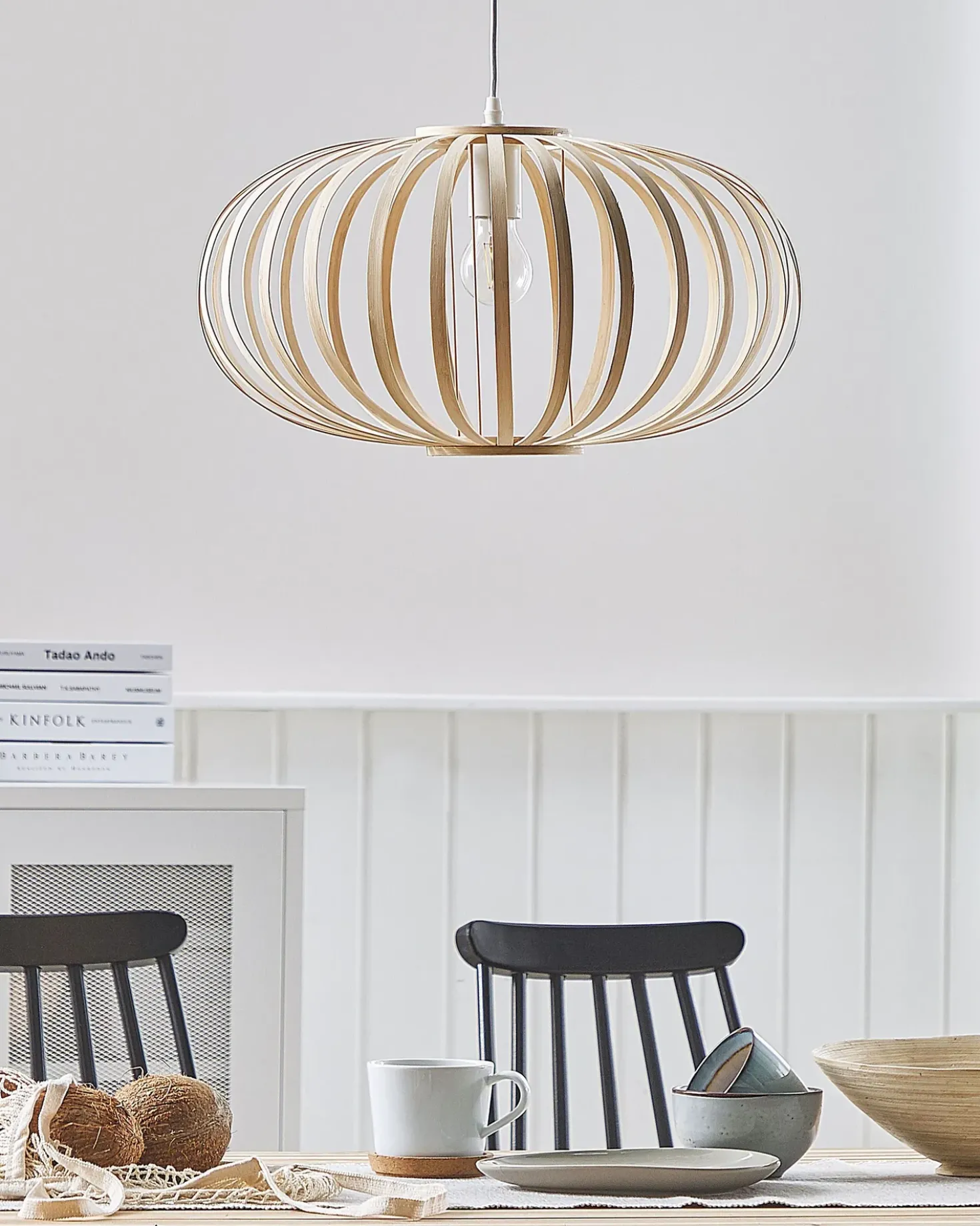Lampadario HAVEL Bambù Marrone chiaro