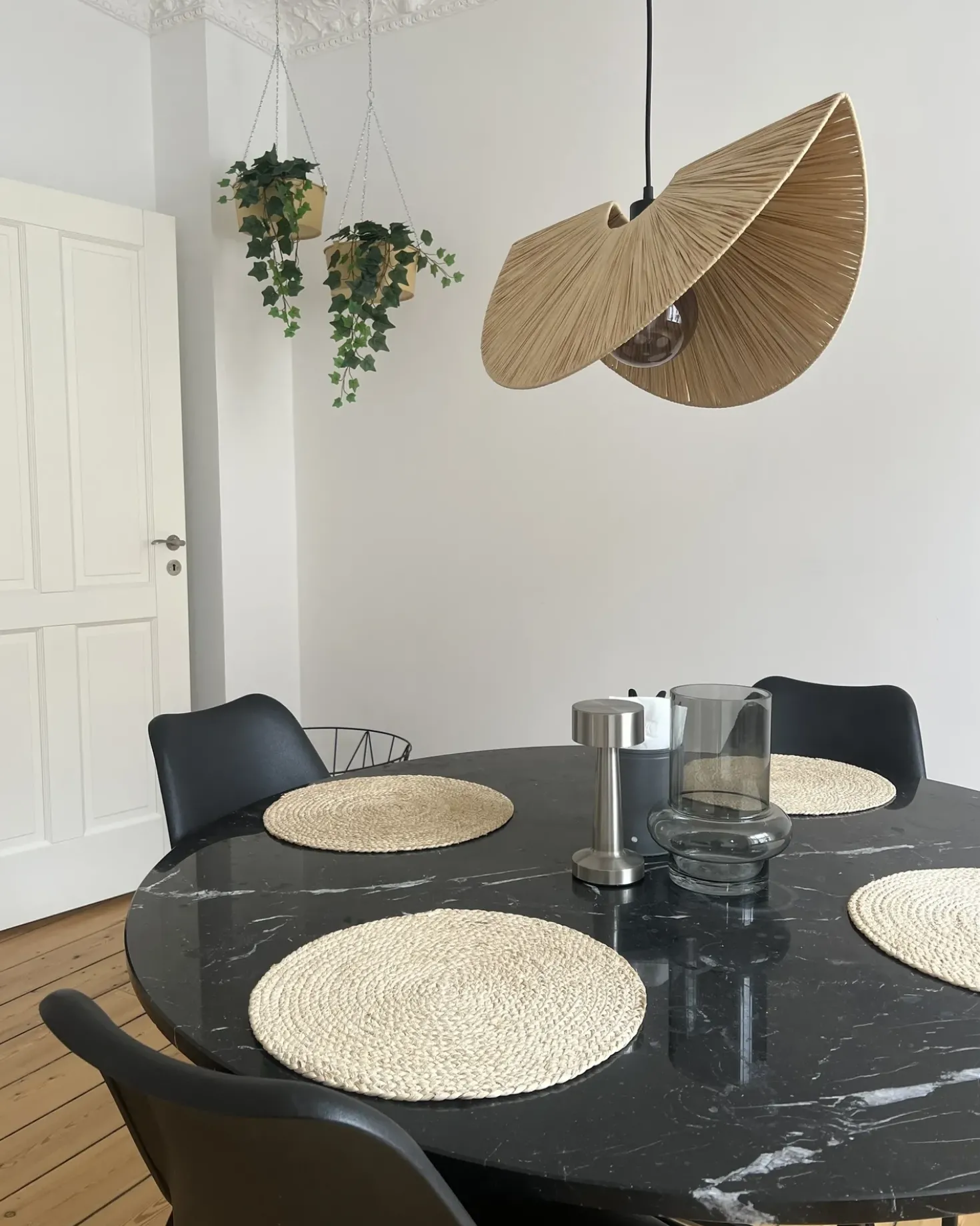 Lampadario HERRON Carta Naturale