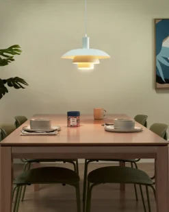 Lampadario HILBA Metallo Bianco
