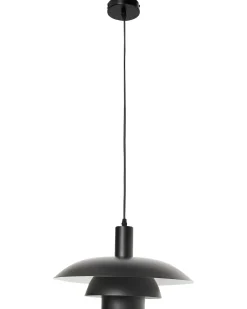 Lampadario HILBA Metallo Nero