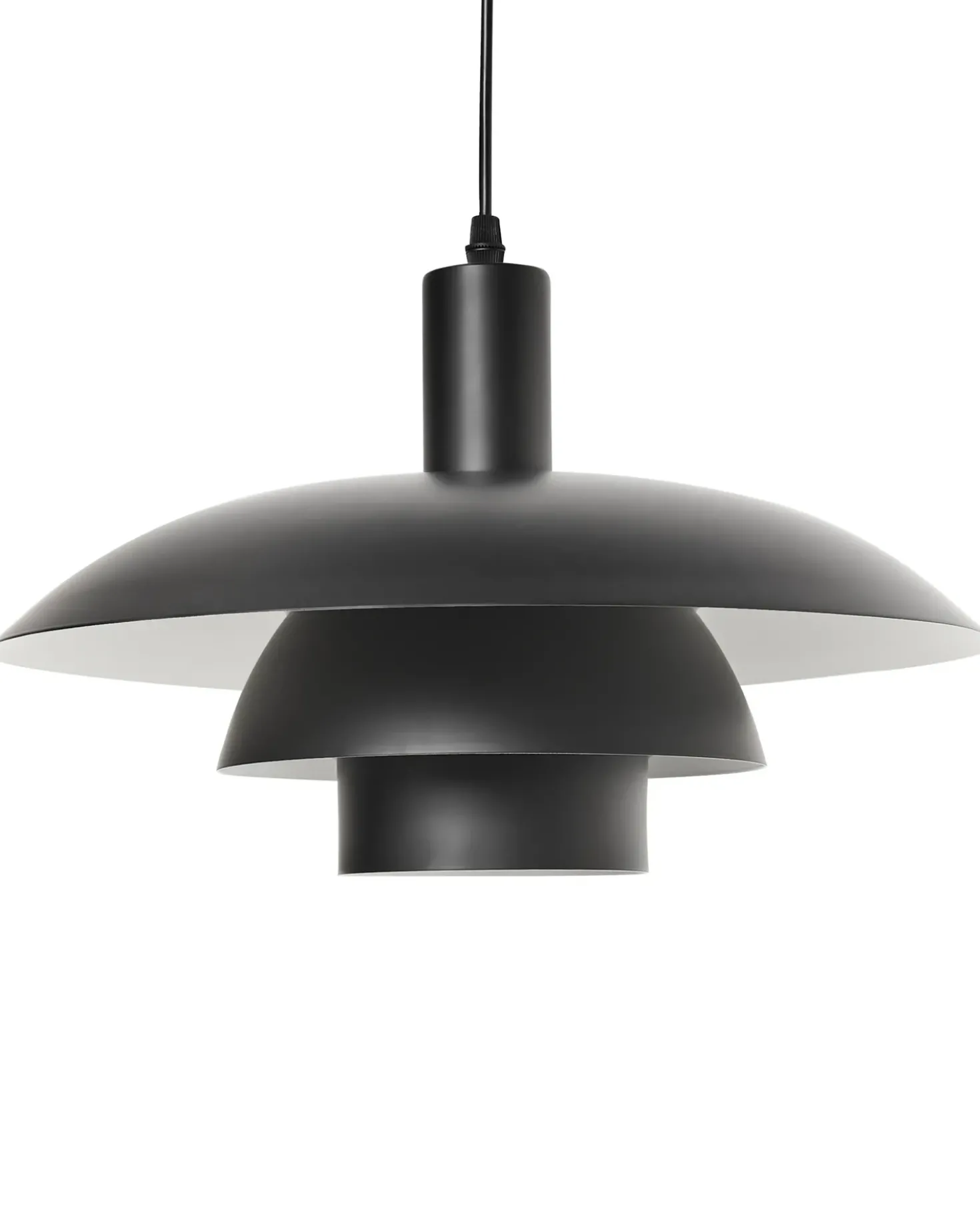 Lampadario HILBA Metallo Nero