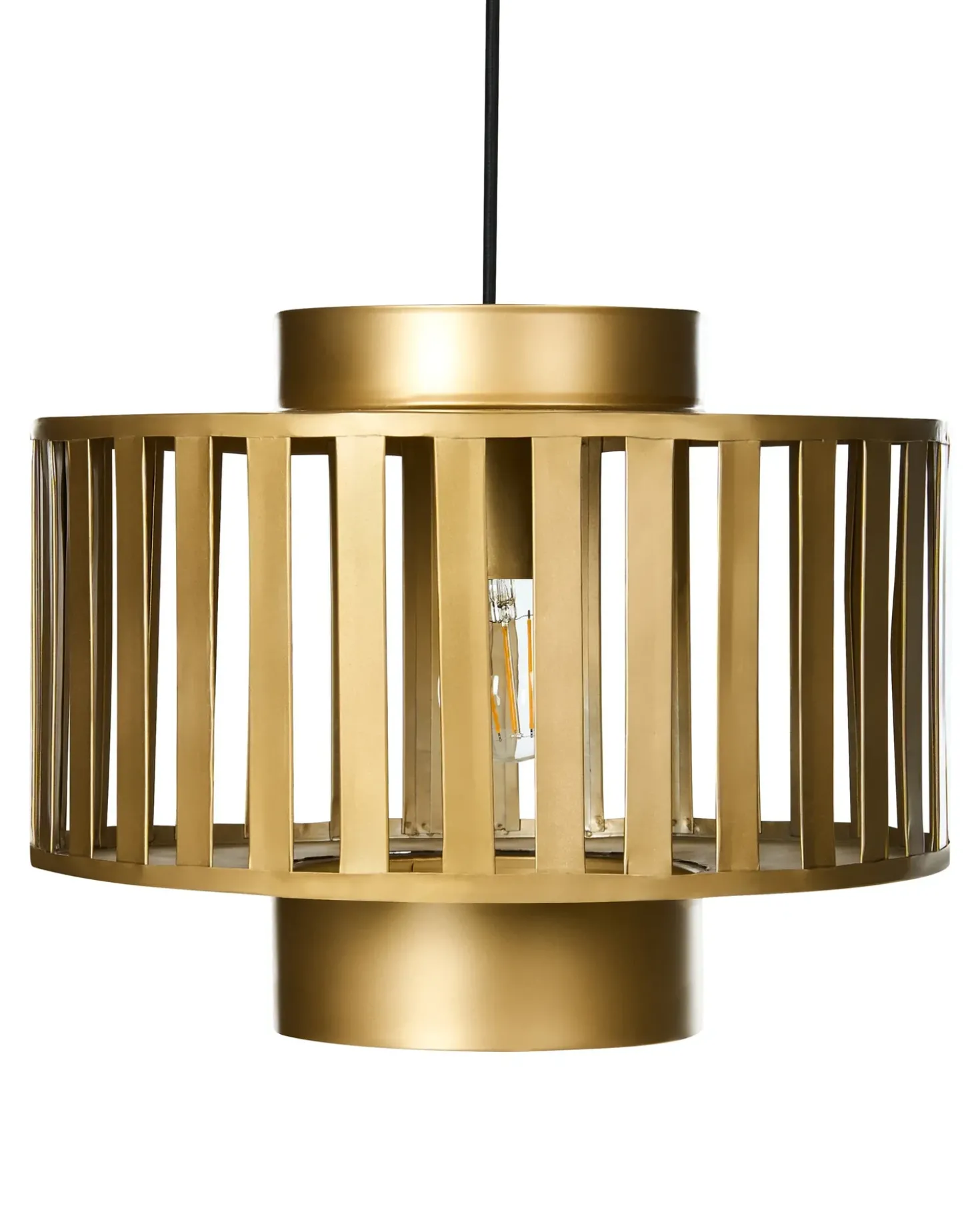 Lampadario HUGLI Metallo Ottone