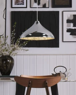 Lampadario ISKAR Metallo Argento