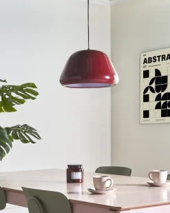Lampadario JOKU Metallo Rosso
