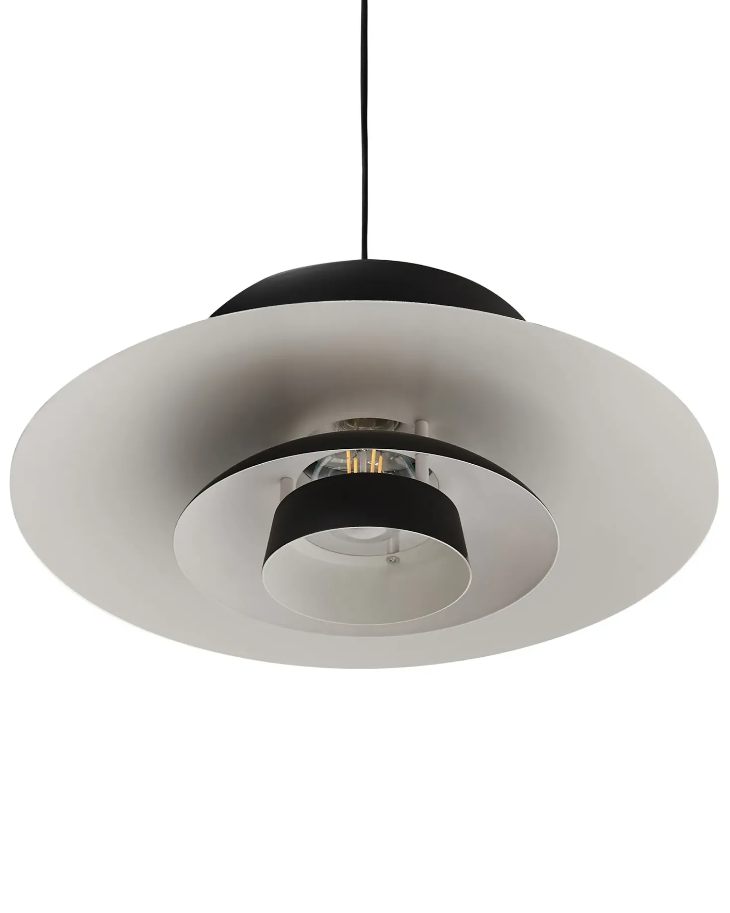Lampadario JURGA Metallo Nero