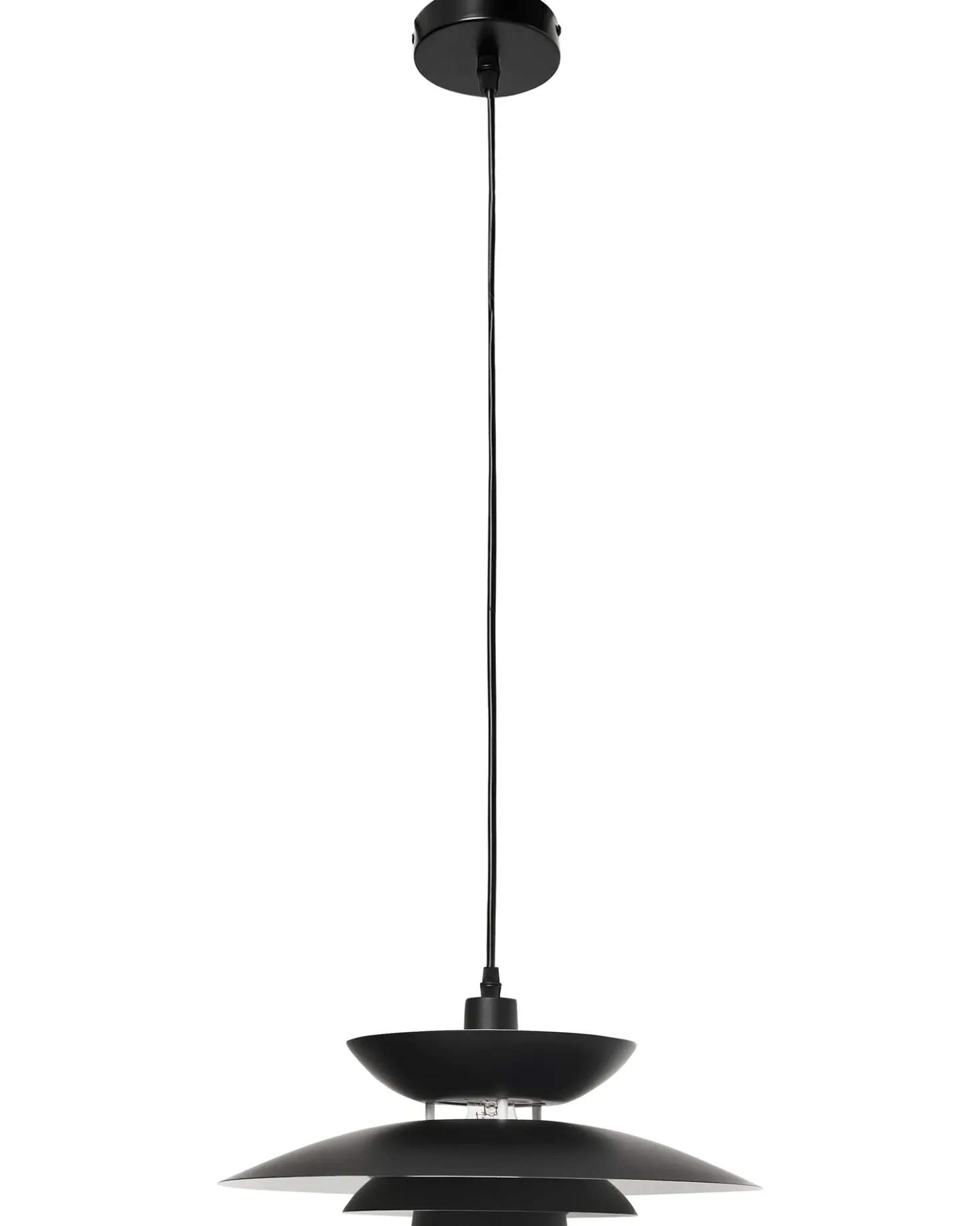 Lampadario JURGA Metallo Nero