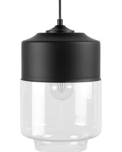 Lampadario JURUA Vetro Nero