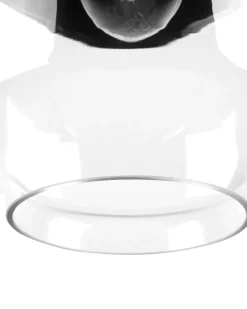 Lampadario JURUA Vetro Nero