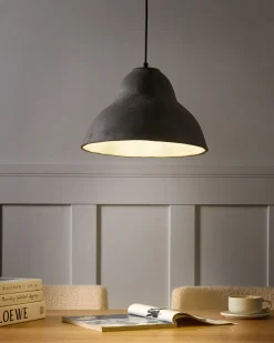 Lampadario KABALEBO Cartapesta Grigio
