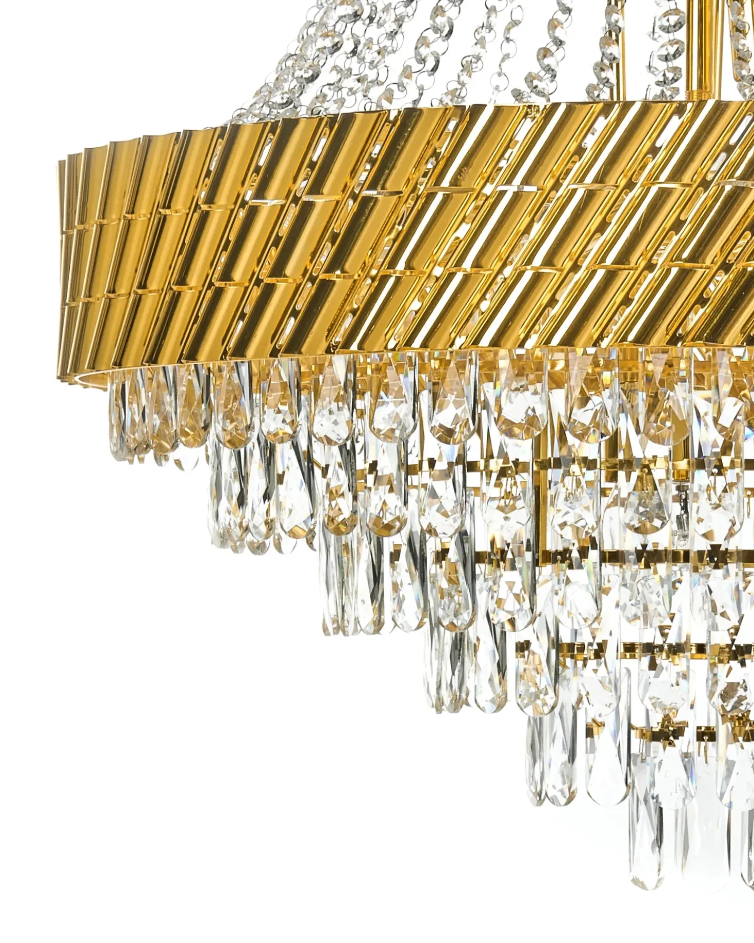 Lampadario KARSA Cristallo Oro