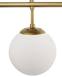 Lampadario KASARI Metallo Oro