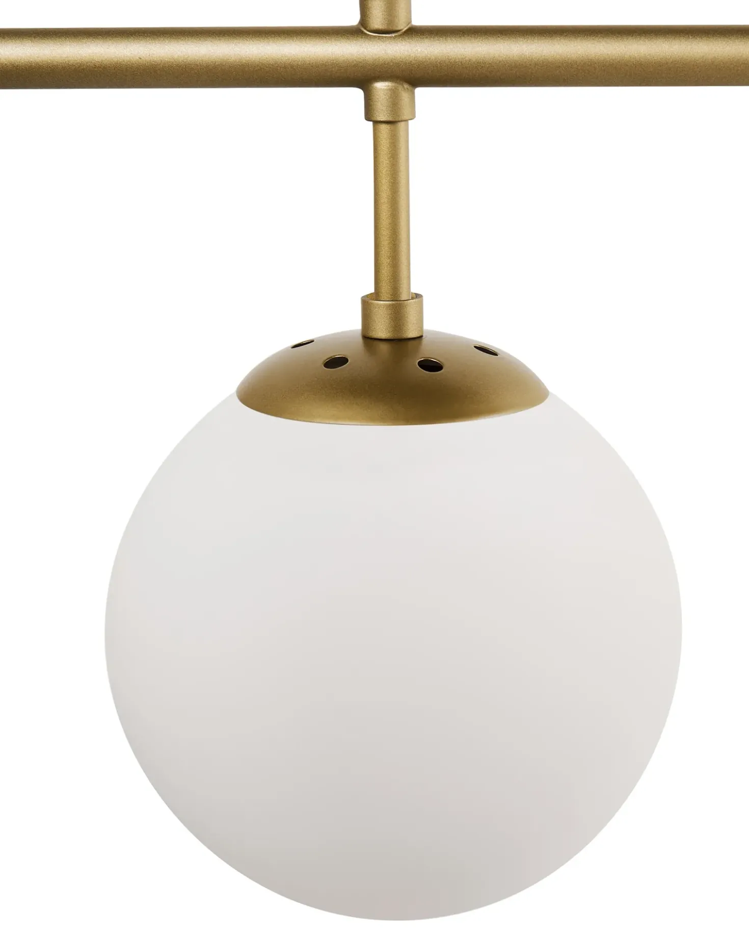 Lampadario KASARI Metallo Oro