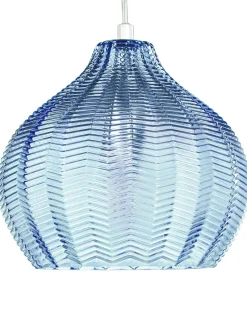 Lampadario KEILA Vetro Blu