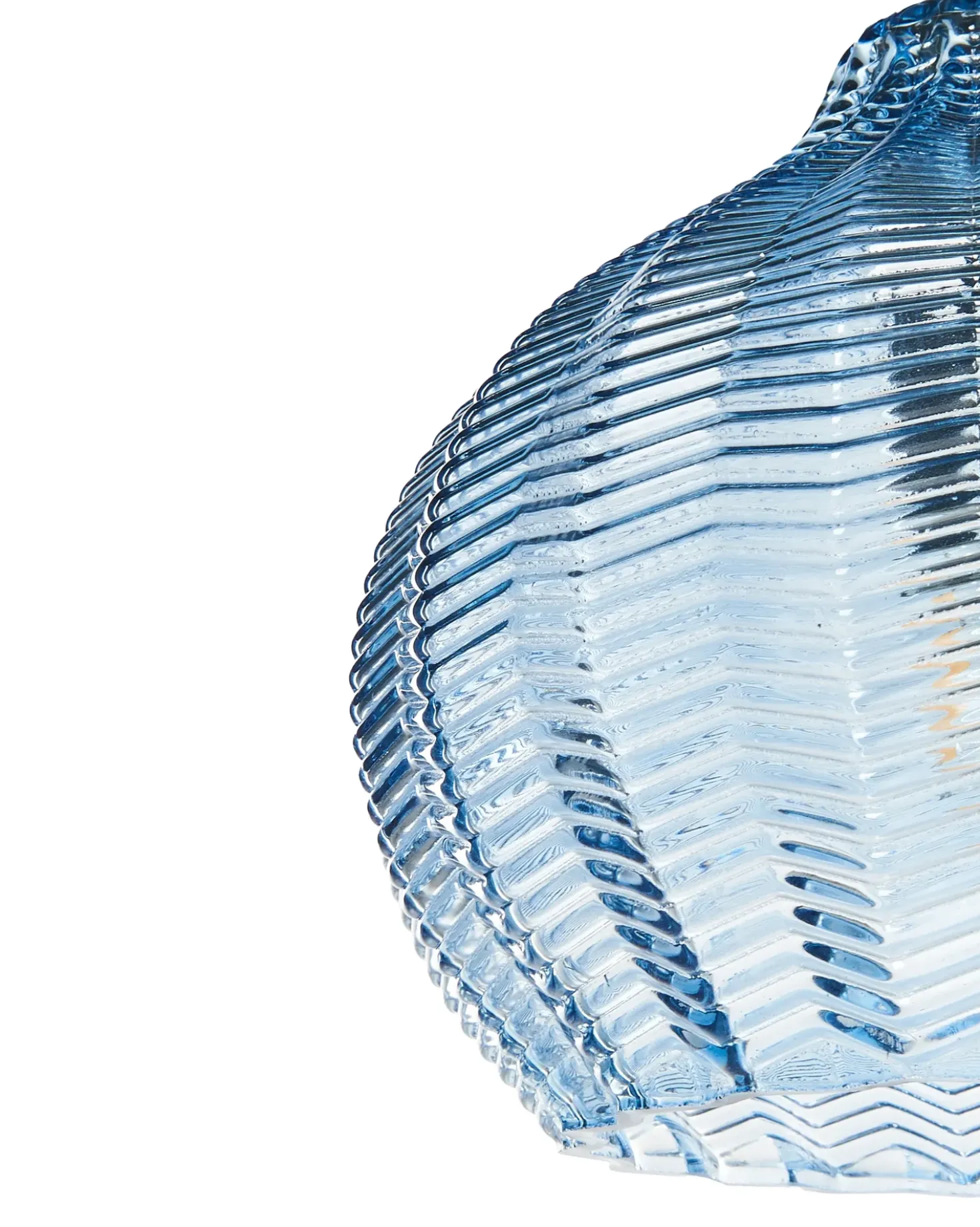 Lampadario KEILA Vetro Blu