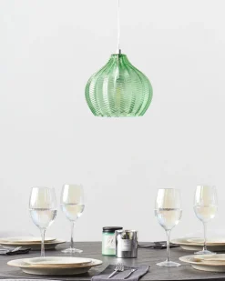 Lampadario KEILA Vetro Verde