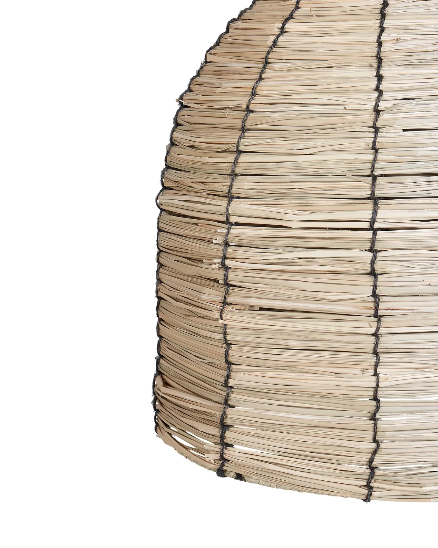 Lampadario KELAKAS Vimini Naturale