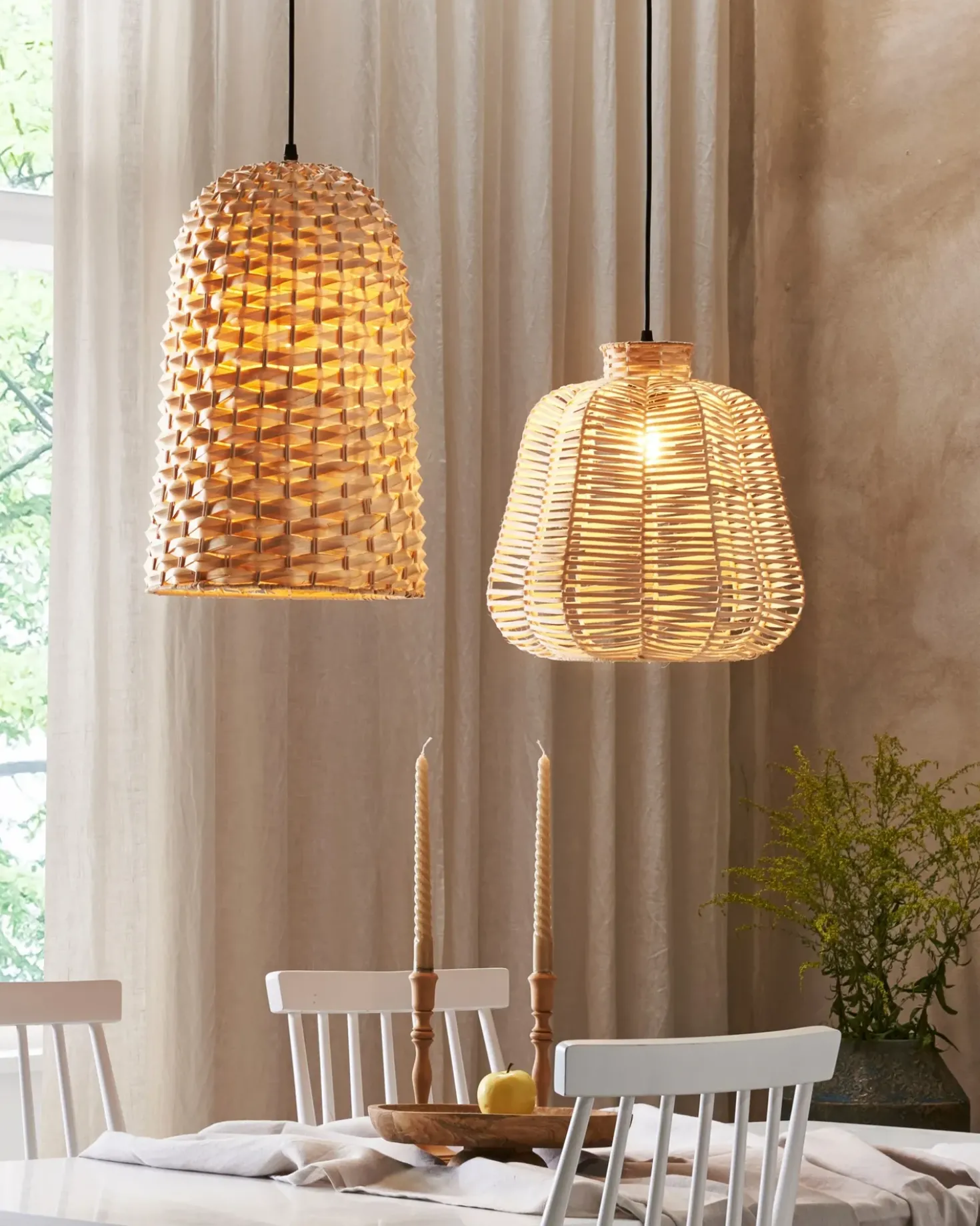 Lampadario KERIO Bambù Naturale