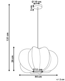 Lampadario KIBI Rattan Naturale