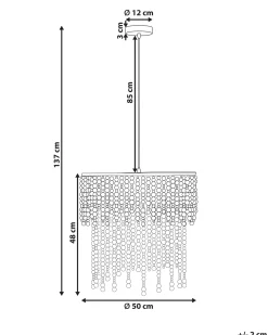 Lampadario KIRINDI Legno Marrone chiaro