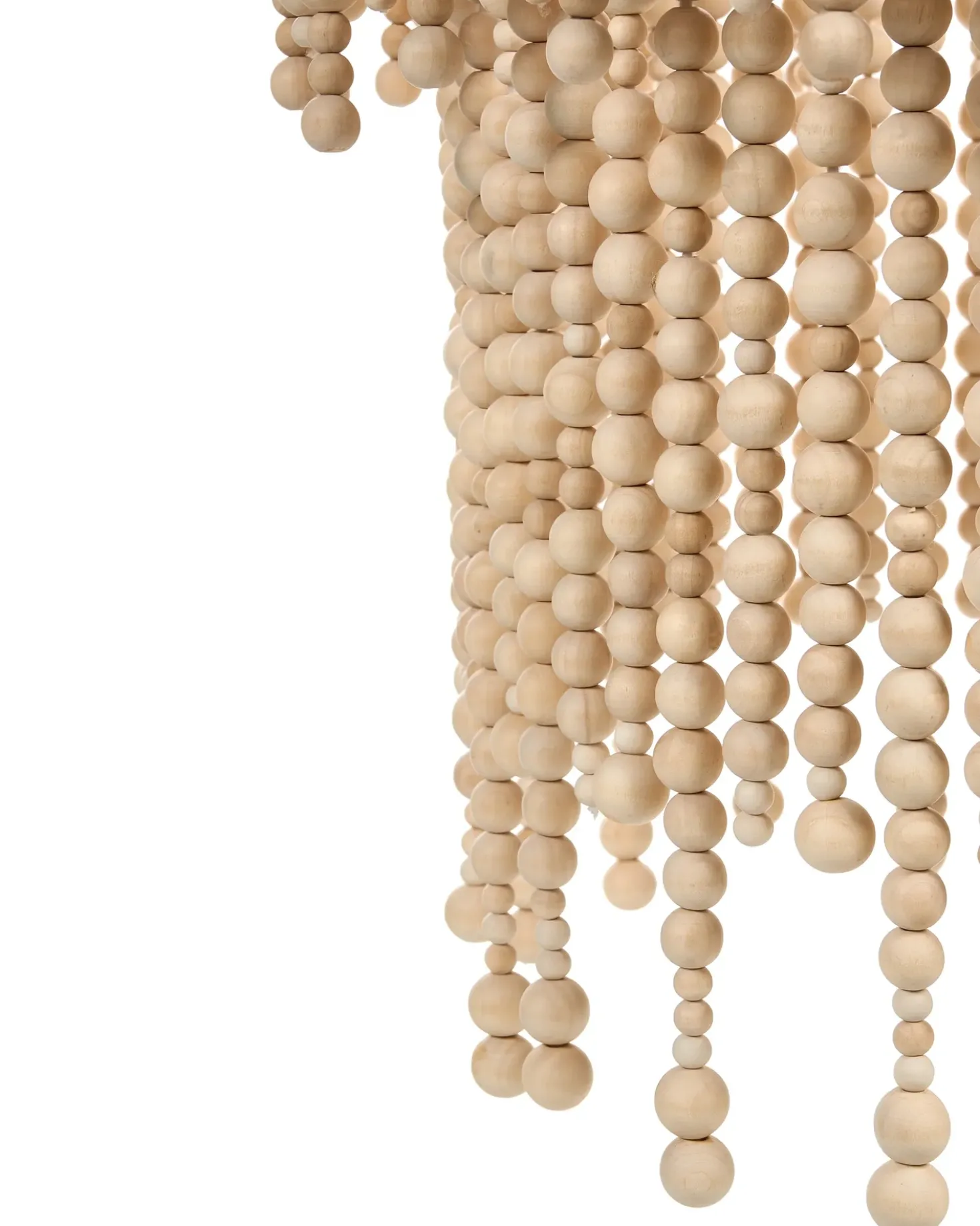 Lampadario KIRINDI Legno Marrone chiaro