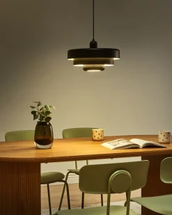 Lampadario KOLGA Metallo Nero