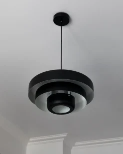 Lampadario KOLGA Metallo Nero