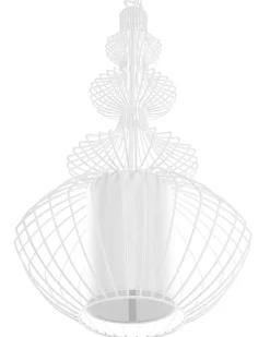 Lampadario KOLVA Metallo Bianco