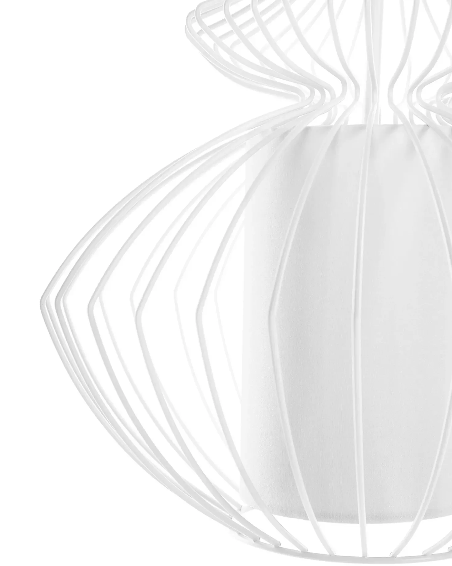 Lampadario KOLVA Metallo Bianco