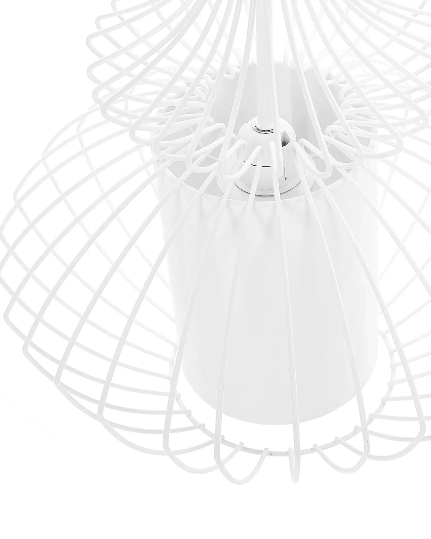 Lampadario KOLVA Metallo Bianco
